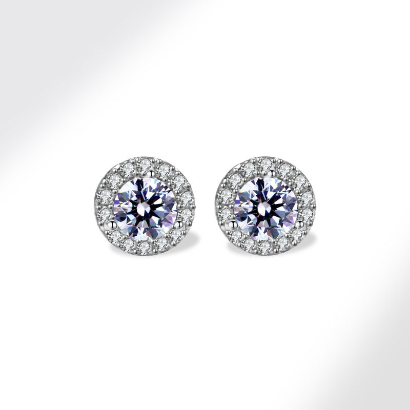 7g Weight 925 Sterling Silver Ear Needle Material Birthstone, Zircon Inlay Material Ear Studs Classification 1 Pair Quantity Office, Date Occasion 925 Sterling Silver Material Geometric Pattern Women's Gender Plating, Inlay Design Elegant, Streetwear Style 1 Pair 925 Sterling Silver Birthstone Zircon 925 Sterling Silver Earrings Geometric Ear Studs 10