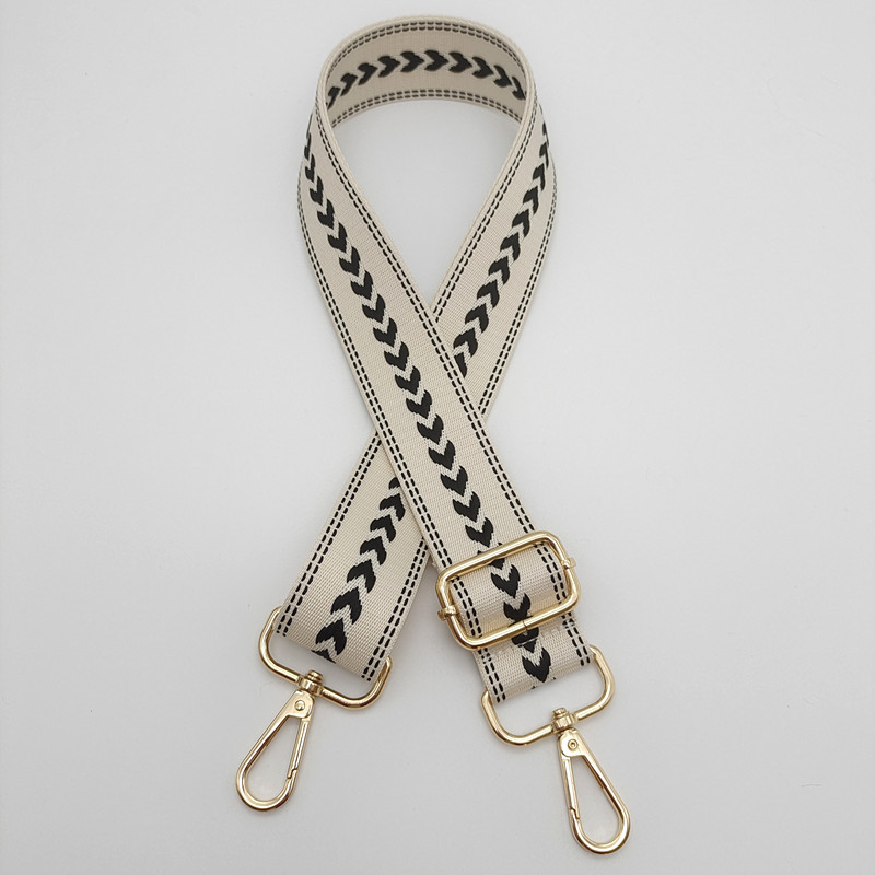 Rice white+gold hook