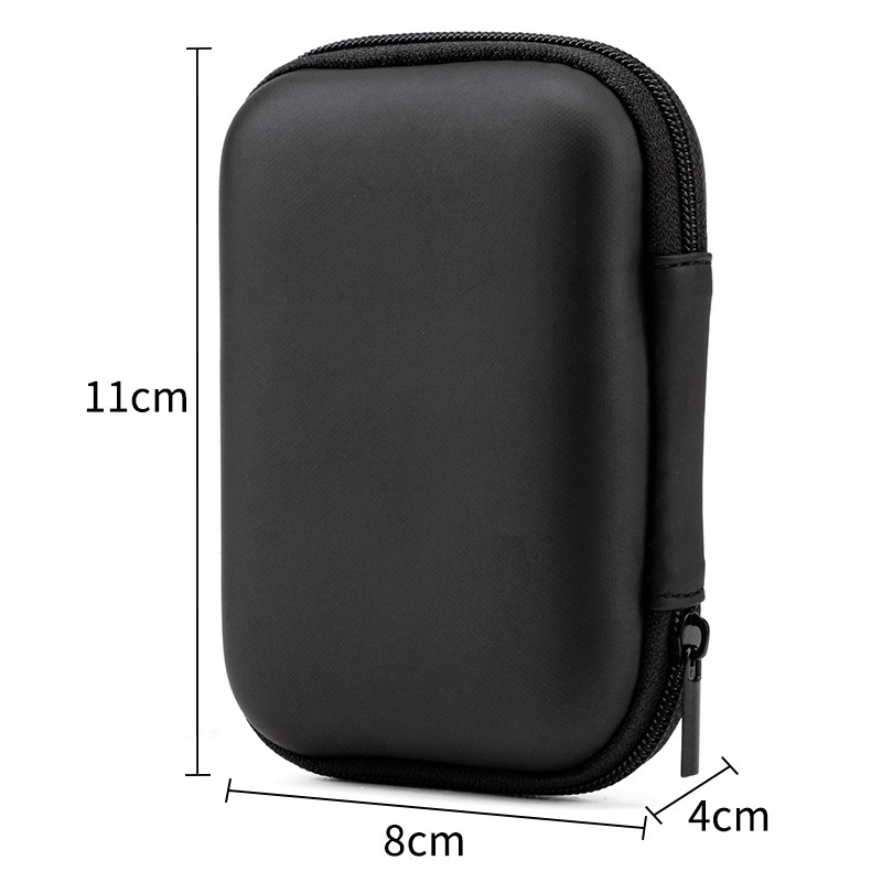Ccd Camera Cosmetics Bag, Small Digital Card Bag, Anti-Fall and Anti-Pressure Hard Shell Bag, Suitable for Canon, Fuji and Sony