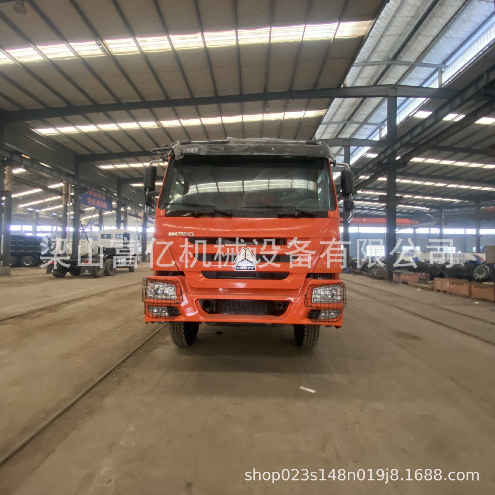 Cross-Border Factory Direct Sales Haowo 380 Horsepower 6X4 Dump Truck Heavy-Duty Engineering Vehicle Self-Unloading Truck