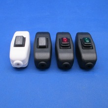 JR- 601防尘防水开关灯具电器船型翘板线上中途软线开关CE ROHS