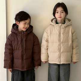 新款防水薄90羽绒服防寒外穿多色男女童学生秋冬棉袄衣服