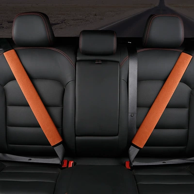 Sürətlər qutusu və əl tormozu başlıqları, Cross-Border Suede Car Seatbelt