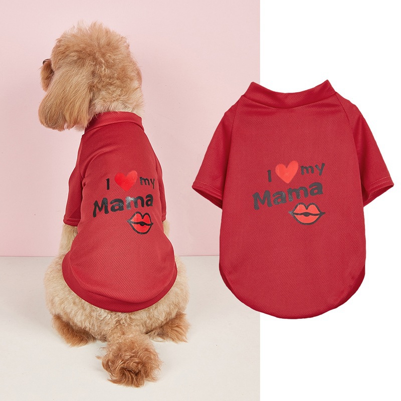 Style Simple Polyester Lettre Forme De Cœur Vêtements Pour Animaux De Compagnie display picture 8