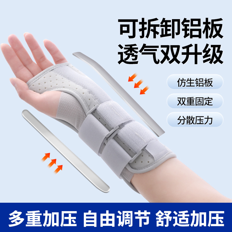 Wrist Brace for Sprained Wrist, Tendon Sheath Fracture, Strain, Hand Joint Recovery, Carpal Tunnel Syndrome for Men and Women