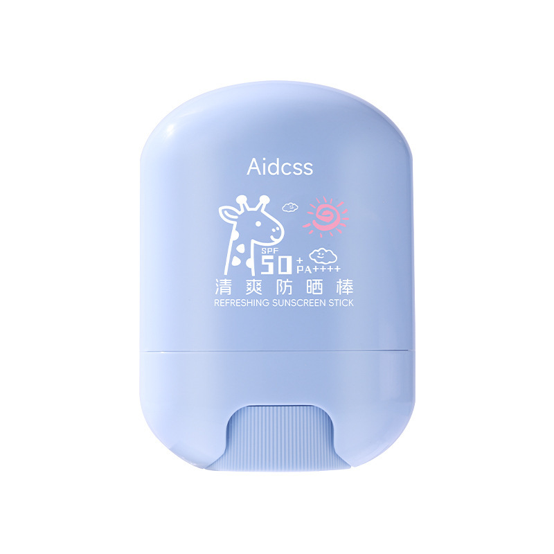 Aidcss リフレッシュ日焼け止めスティック さわやかでベタつかない、素早く膜を形成する、優しい UV 保護、ポータブル高倍率日焼け止め|undefined