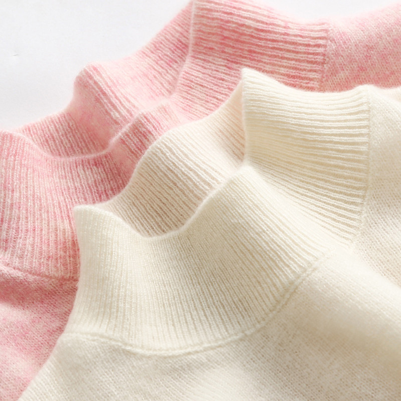 Half-Turtleneck Knit Sweater for Women to Wear with a Suit Coat, Knitted Base Layer Sweater for Women, Slim Fit and Warm for Winter Half-Turtleneck Knit Sweater for Women to Wear with a Suit Coat, Knitted Base Layer Sweater for Women, Slim Fit and Warm for Winter