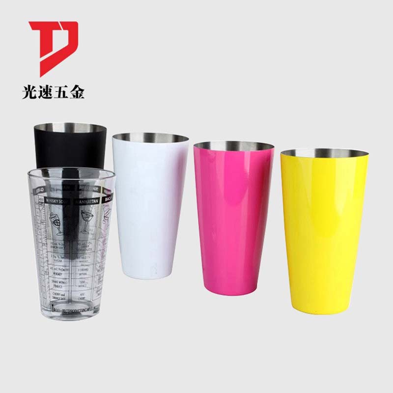 Boston Shaker Acero inoxidable vidrio Shaker fruta té herramienta bar coctelera traje