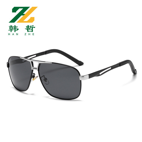 Metal New Polarized Sunglasses Men's Fashion Trend Driving Outdoor Sports Glasses Fishing Sunglasses Wholesale