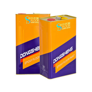 Waterborne epoxy floor paint warehouse cement floor oily paint wear-resistant waterproof floor paint sports paint