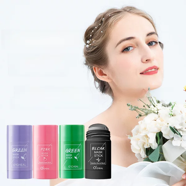 MASK green tea eggplant MASK stick bamboo charcoal cleaning pore mud film moisturizing moisturizing cleansing OCHEAL