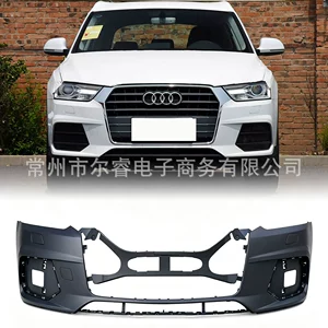 Suitable for Audi Q3 front bumper 16 17 18 models, Q3 front bumper 2016 to 2018 Audi Q3 front bumper with paint