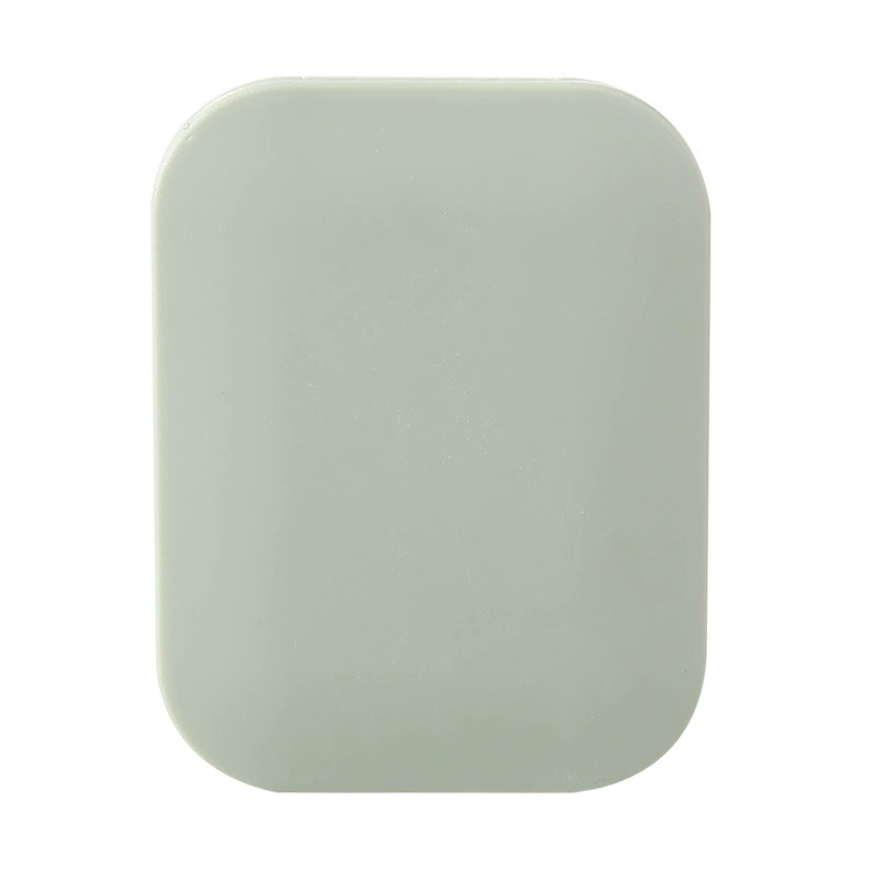 Handheld Folding Travel Mirror, Compact Folding Mirror with Brush, 8×6 cm, Lightweight