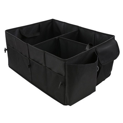 Explosión gran bolsa de almacenamiento de automóvil plegable refrigerador 3 compartimentos bolsa de almacenamiento de correa de hombro ajustable