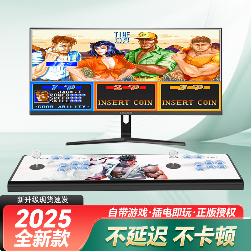 Pandora Unicorn Moonlight Box Connected to Tv Home Wireless Double Joystick Nostalgic Arcade 2025 Game Console