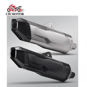 Motosiklet modifikasiya edilmiş səsboğucu borusu CBR650 ZX-4R MT15 KTM390 790 ADV