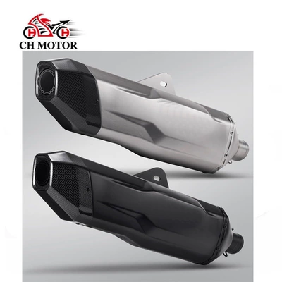 Motorcycle modified exhaust pipe CBR650 ZX-4R MT15 KTM390 790 ADV special-shaped small square pipe