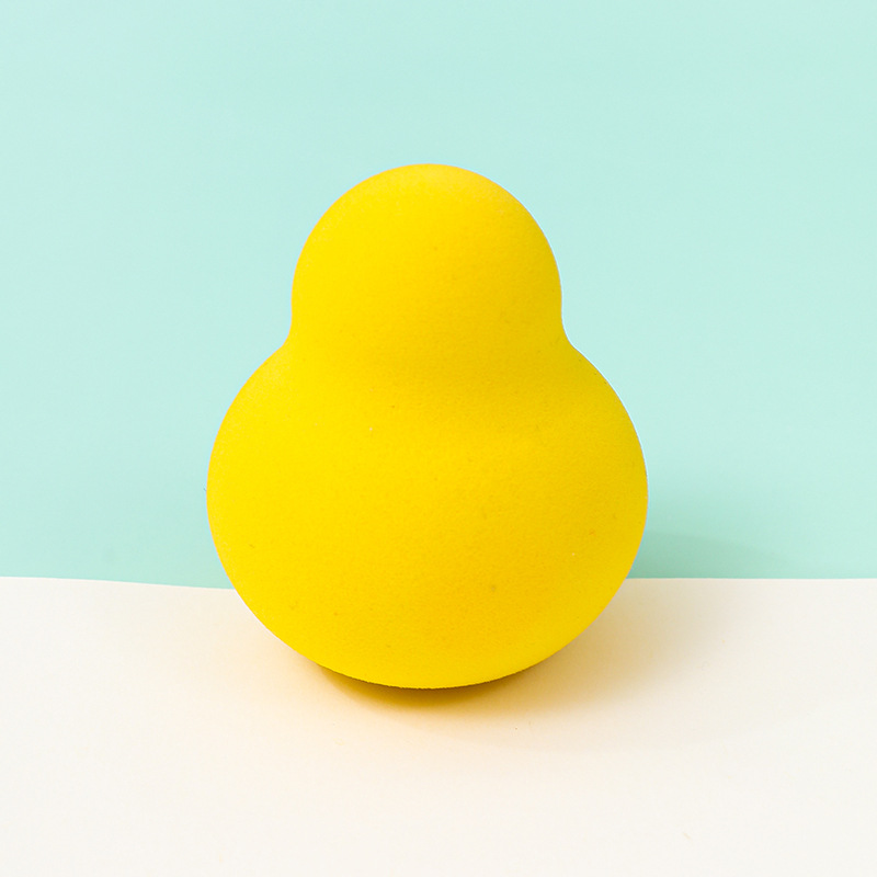 Frutas personalizadas polvo de maquillaje de huevo esponja maquillaje suave almohadilla de aire de huevo de maquillaje de agua más grande esponja de forma huevo