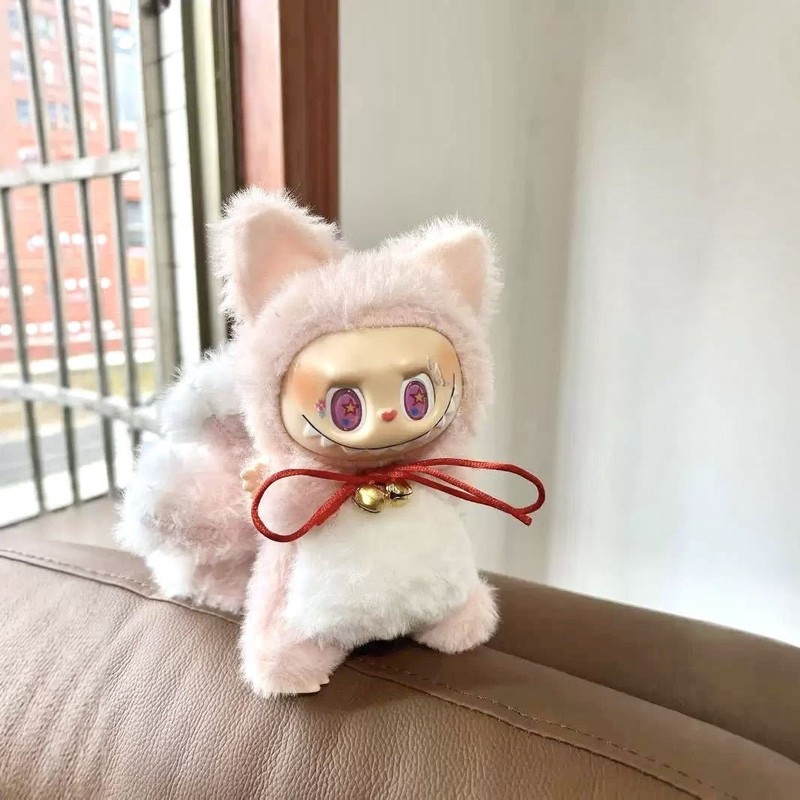 泡泡拉布布玛特labubu公仔甜心 皇后 猕猴桃 春天毛绒玩具心动盲|undefined