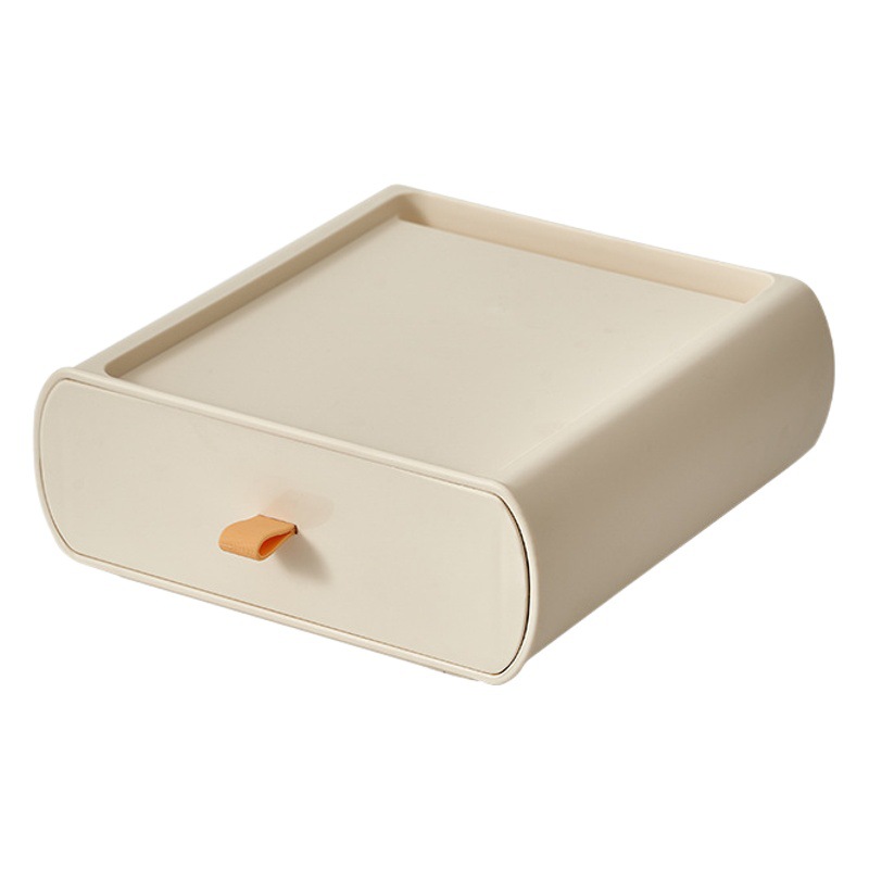 Caja de almacenamiento de escritorio cajón Escritorio de oficina papelería caja de organización dormitorio sala de estar entrada almacenamiento misceláneas rack de almacenamiento