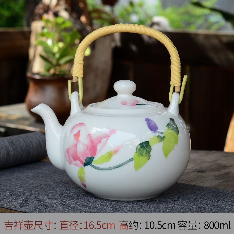 손으로 그린 풀 스프링 더블 이어 포트