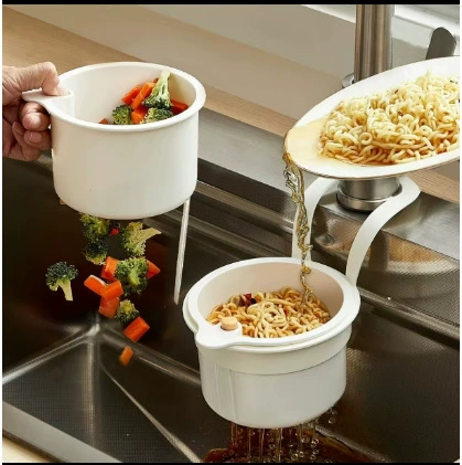 Фильтр для кухонной мойки вешаемая корзина, противозасорная сетка для раковины и умывальника, пресс-слив, подвесной мешок, решетка для хранения