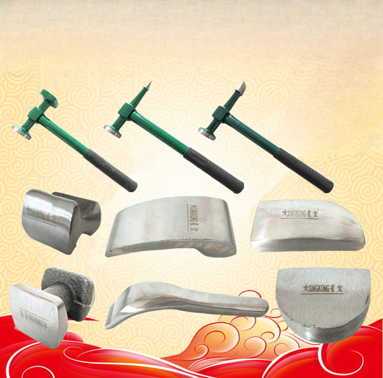 钣金垫铁 钣金锤配件 汽车整形造型锤子 铁榔头 钣金工具称铁批发