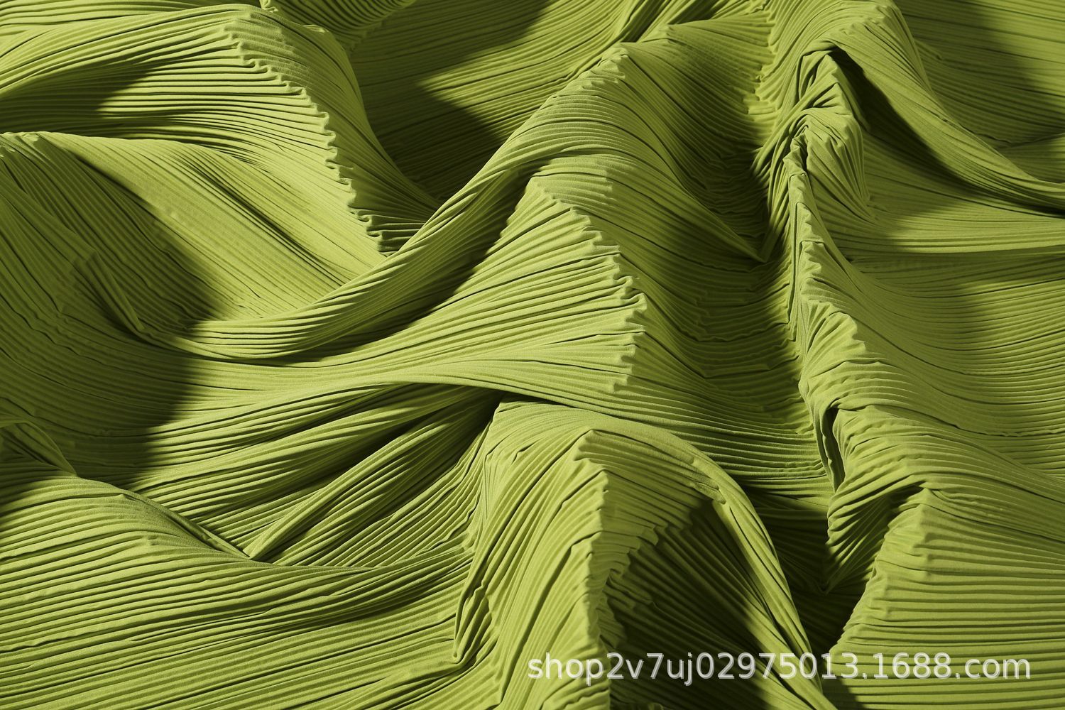 三宅一生シワ生地布地diy三宅一生背景装饰画圧シワ生地レモン布坊