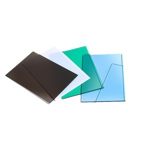 Factory pc endurance board transparent solid flame retardant polycarbonate high temperature pc sunshine board multicolor sheet processing