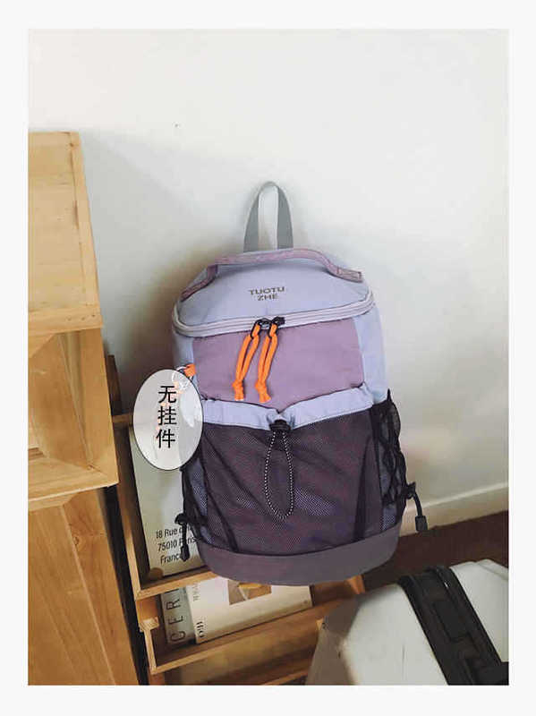新款大小款旅行书包大容量户外轻便背包休闲徒步登山包运动双肩包|undefined