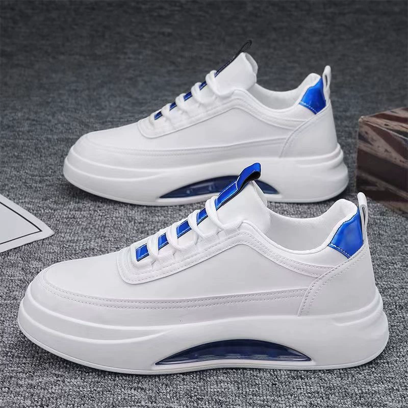 Мужская обувь 2024, весенняя новая мужская легкая нескользящая дышащая модная обувь на толстой подошве, мужская модная универсальная повседневная спортивная обувь