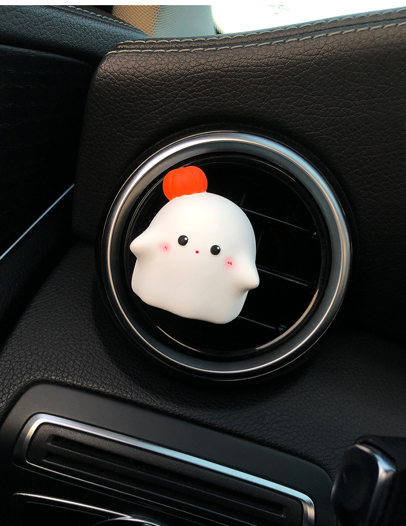Halloween Car Aromatherapy Cute Little Ghost Magician Pumpkin Air Outlet Fragrance Decoration Girlfriend Gift