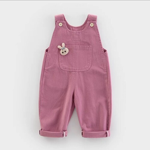 Women's Casual Hipster Apron Overalls Spring and Autumn Season Fashion Cute Baby Bodysuit Pants for Kids Fall Outfits