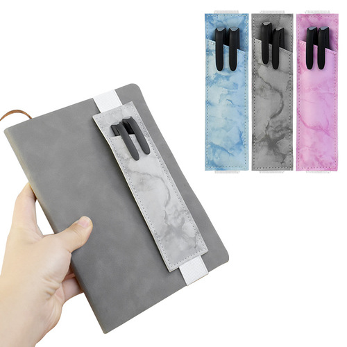 Business Signature Pen Steel Pen Pouch PU Single Layer Leak-Proof Multi-functional Pen Case Cross-border DIY Gift Wholesale