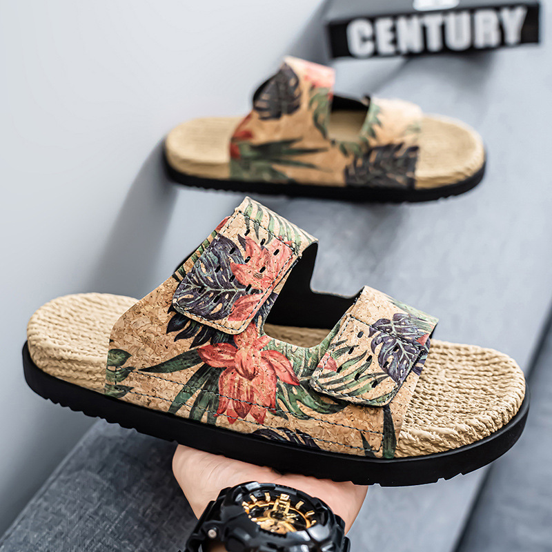 Designer Light Luxury Leather Sandals for Men 2025 Trendy Driving Casual Soft-Soled Outer Slippers Summer Non-Slip Men's Shoes