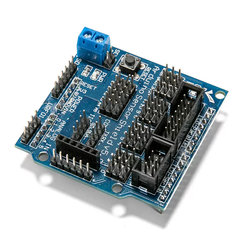 sensor shield V5传感器扩展板 UNO电子积木专用机器人配件扩展板
