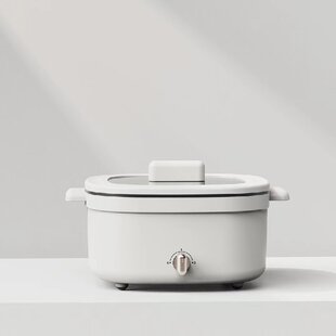Electric cooker student dormitory small hot pot cooking integrated small electric cooker transparent visual glass cover gift pot