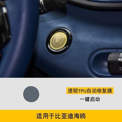 Car interior film Gear Shift Central Control Instrument - 23-25-byd-seagull-one-button-start