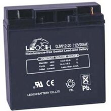 理士蓄电池12V20AH铅酸免维护LEOCH DJW12-20消防通信UPS