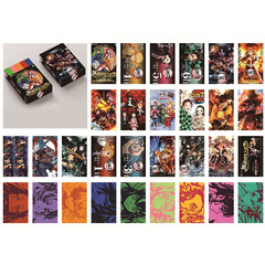 Cross-border anime LOMO cards 30-card box, Crazy Bet on the Infinite Train Banana Spell