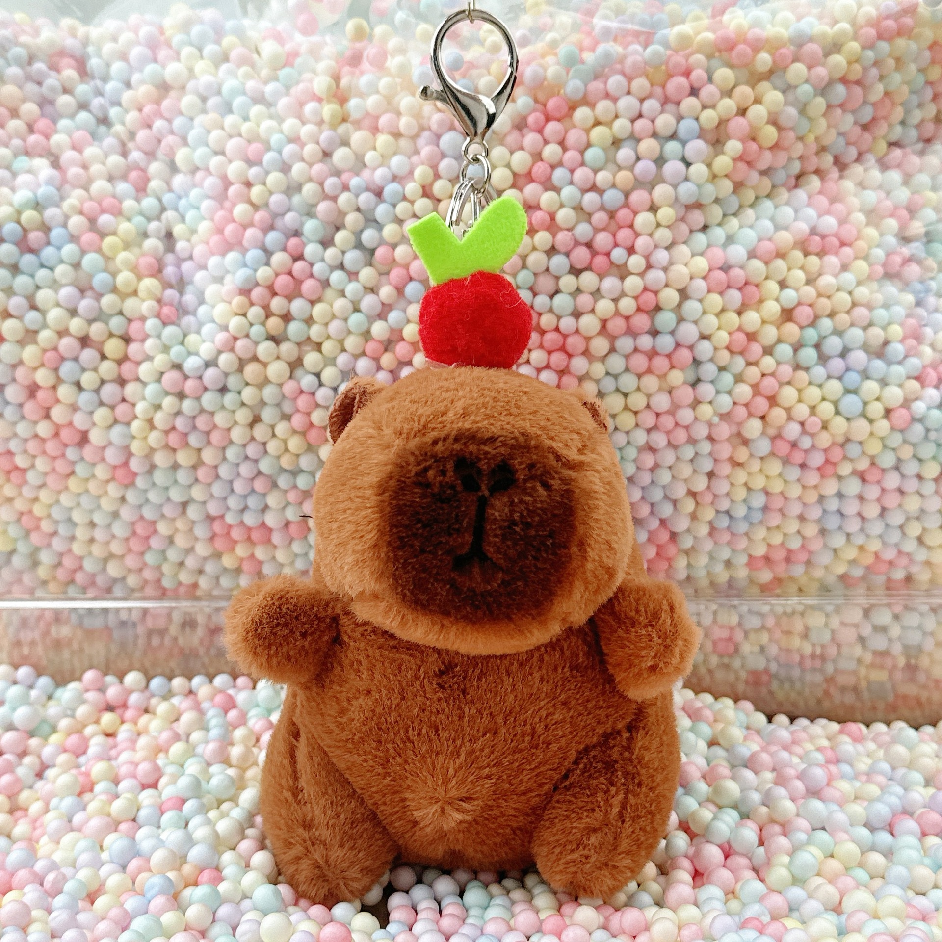 다크 브라운 애플 카피바라 + 실버 버클