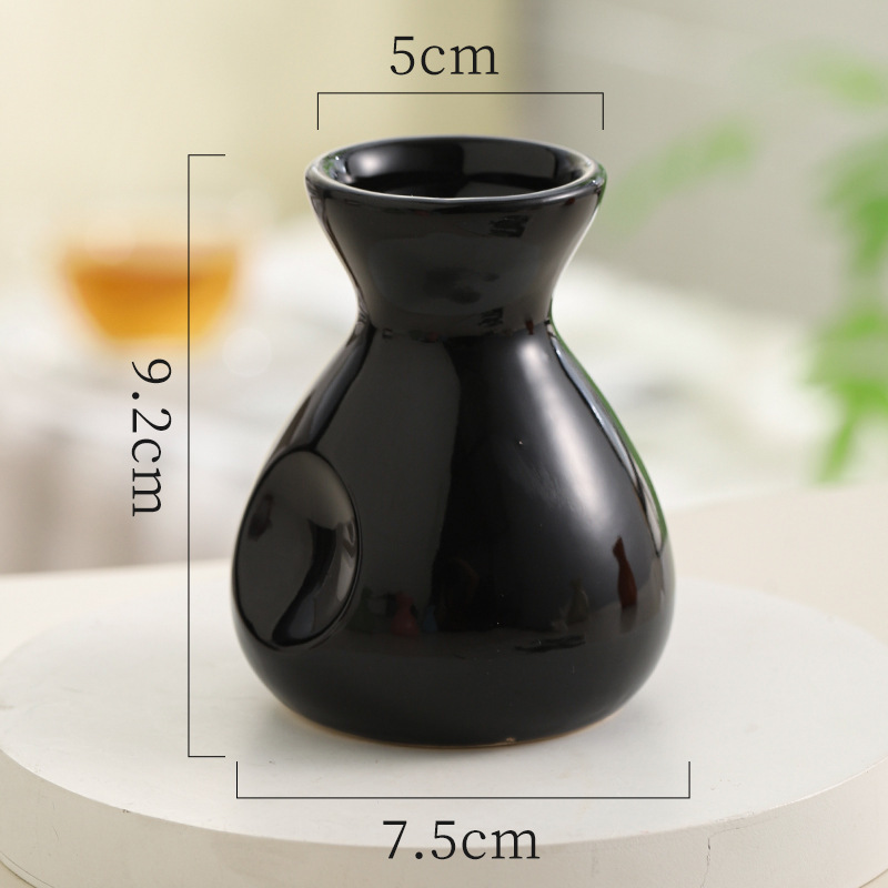 インクリームスタイルデスクトップセラミック花瓶ルームリノベーション小物暖かい模擬花装飾品オフィス装飾|undefined