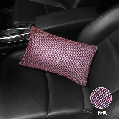Sürətlər qutusu və əl tormozu başlıqları: Diamond-encrusted Powder Diamond Universal - pink-gypsophila-fashion-waist