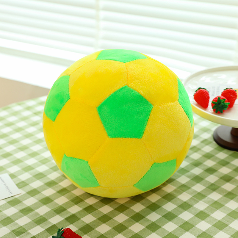 Fábrica al por mayor de fútbol almohada peluche juguete enseñanza suministros niños danza apoyos actividad escolar regalos