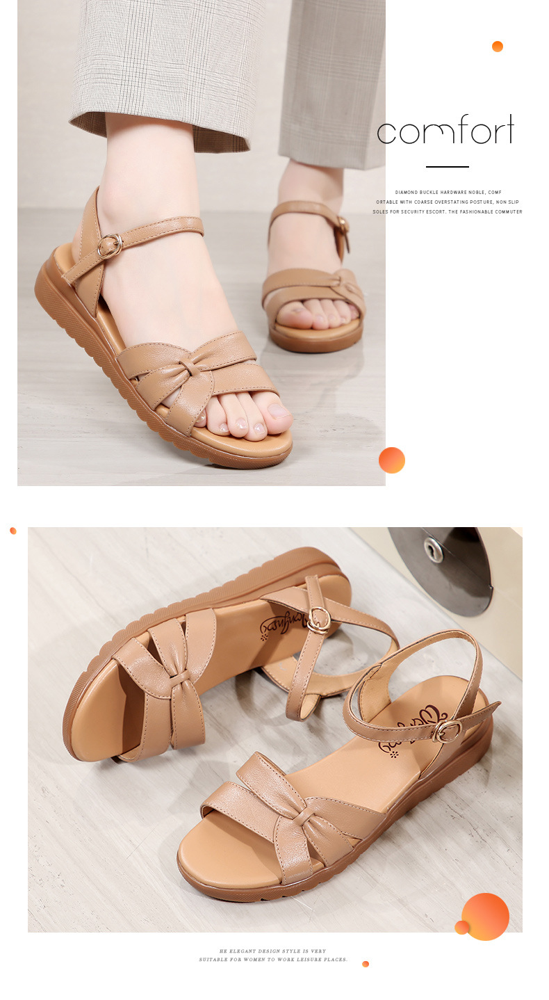 C4648 1220K GIÀY DÉP SANDAL NỮ RUITDT BIG SIZE NGOẠI CỠ ĐẾ MỀM MÙA HÈ TRUNG NIÊN MA SÁT CHỐNG TRƯỢT GIÀY DÉP NỮ DA BÒ G04 SẢN PHẨM MỚI