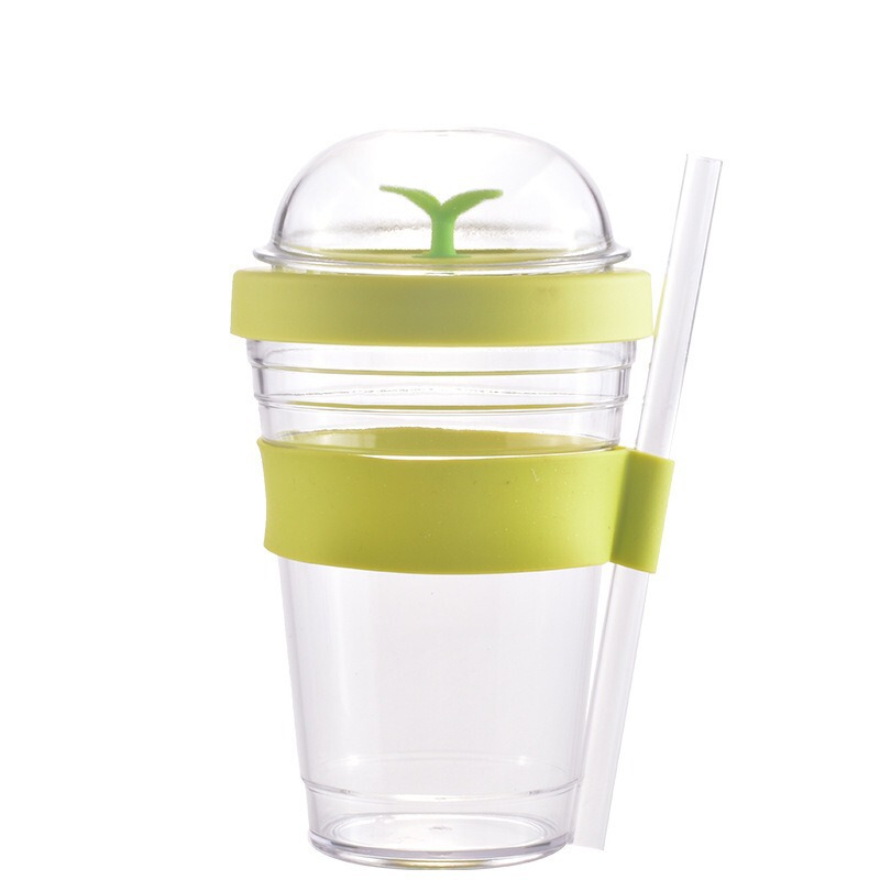 Simple Shake Cup Women's Outdoor Sports Portable Milkshake Weight Loss Mixing Cup Protein Powder Cup Fitness Couple Water Cup