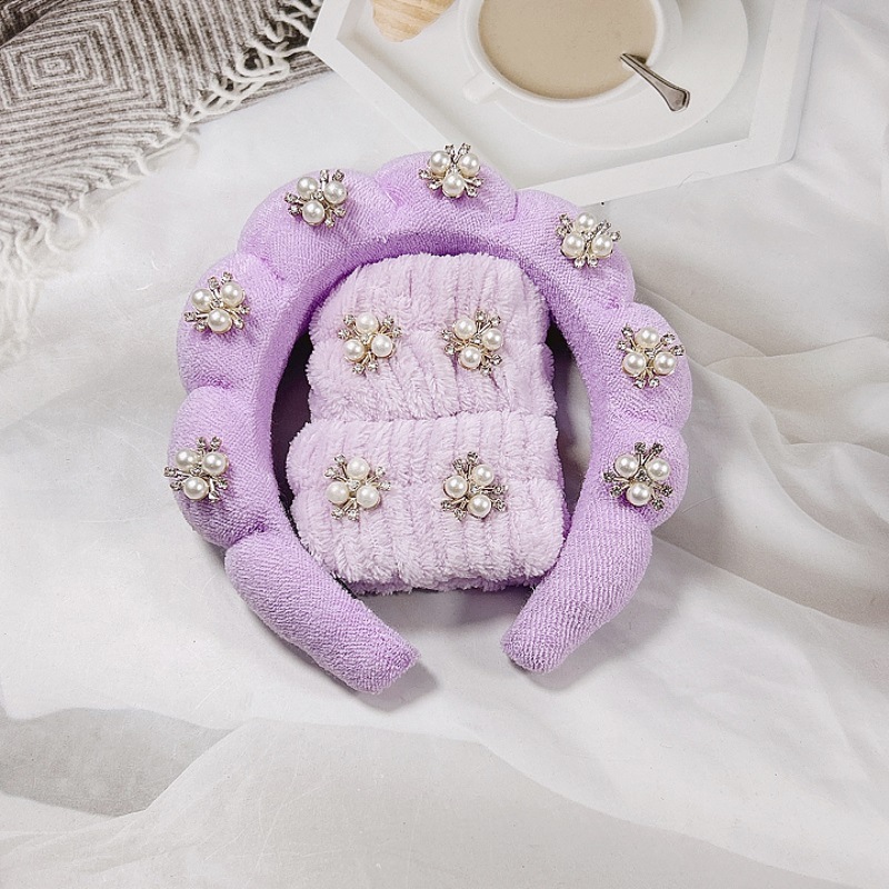 초음파 합금 트위스트 헤어밴드-퍼플 (20*17*4cm 89g)