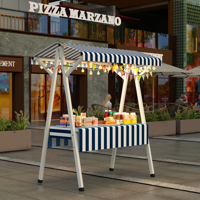 摆摊展示架集市摊位促销网红市集夜市可折叠加厚地摊移动户外架子