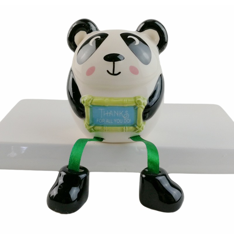 Pequeños animales transfronterizos adornos de micro paisajes decoración de escritorio pequeños adornos artesanías de cerámica regalos muñecas de dibujos animados lindos