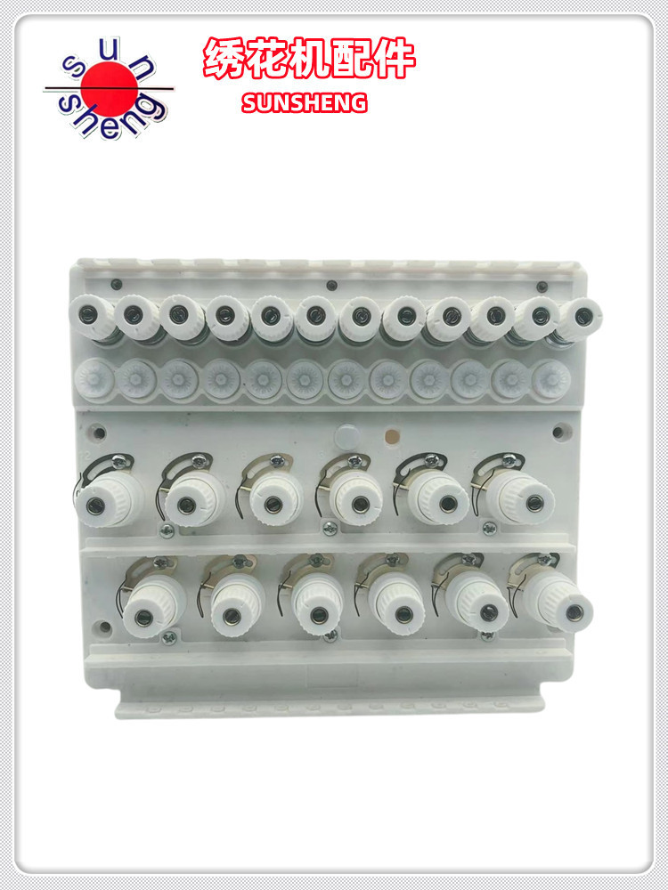 电脑绣花机配件 高速机12针夹线总成 报警板排线面板中过线防风管